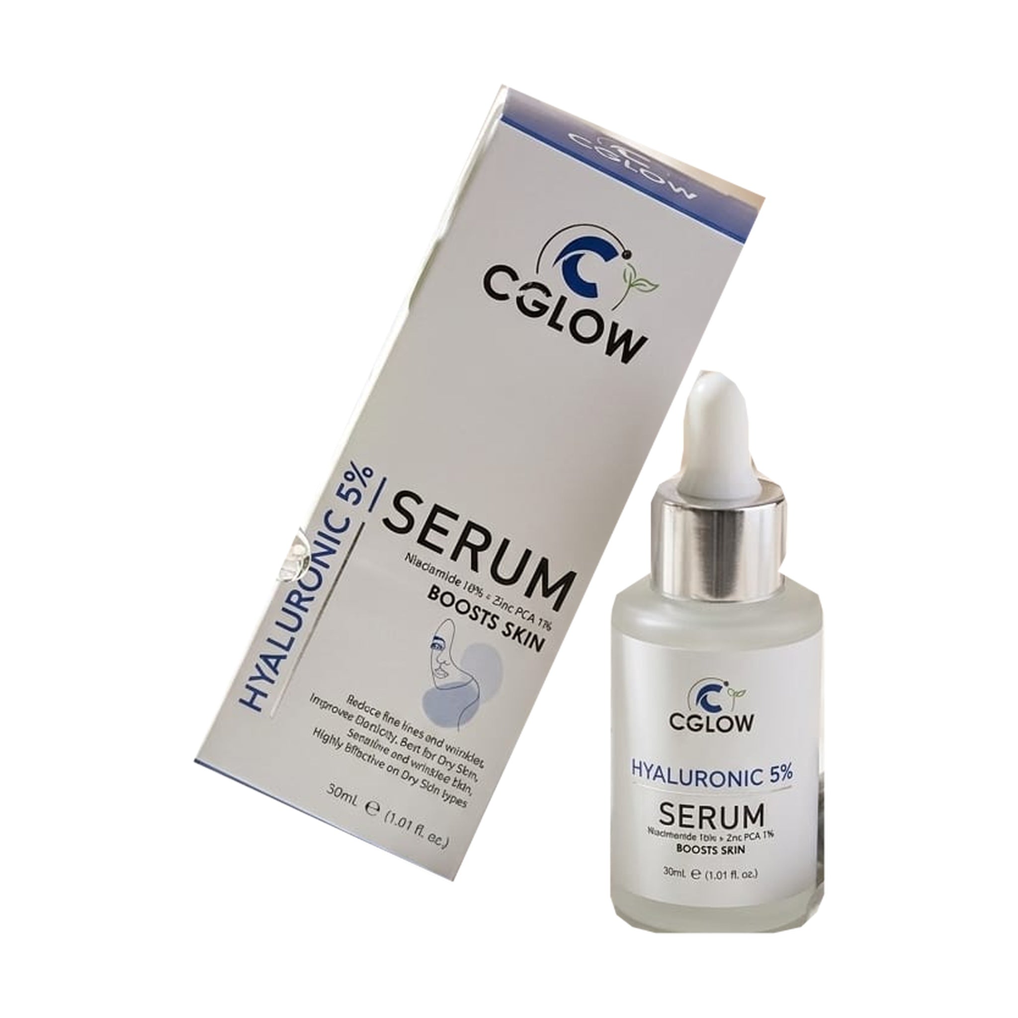 CGlow Hyaluronic 5% Serum – Niacinamide 10% + Zinc PCA 1%